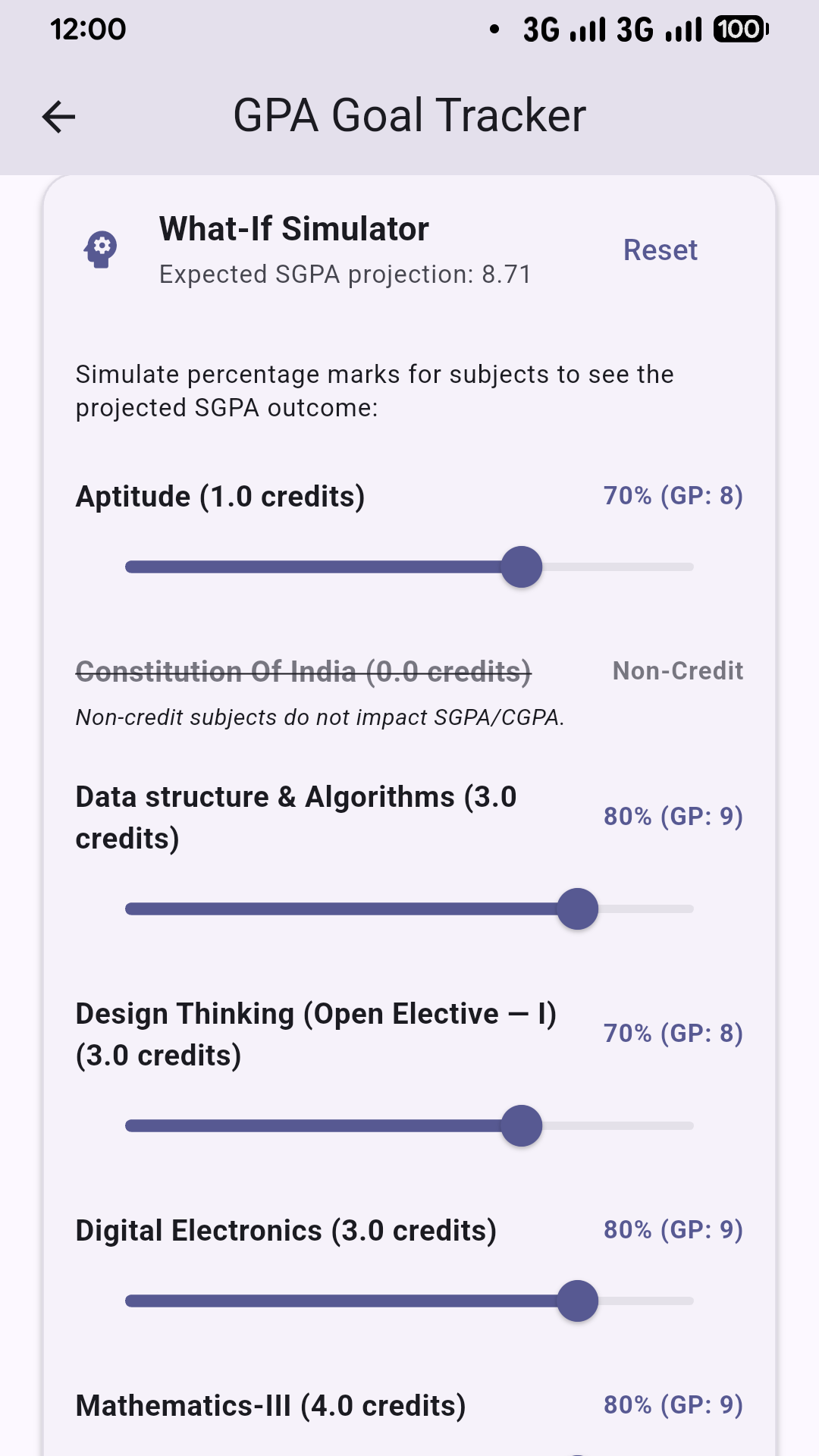 MyGradePilot Screenshot 07